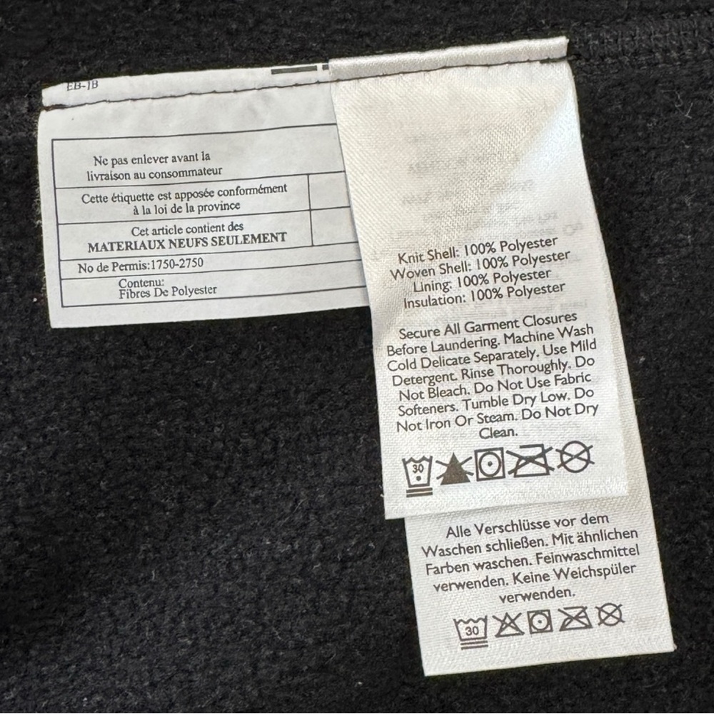Eddie Bauer Emberlite Hybrid Vest White Black Stretch 100g Thermafill Women’s S - Picture 10 of 11